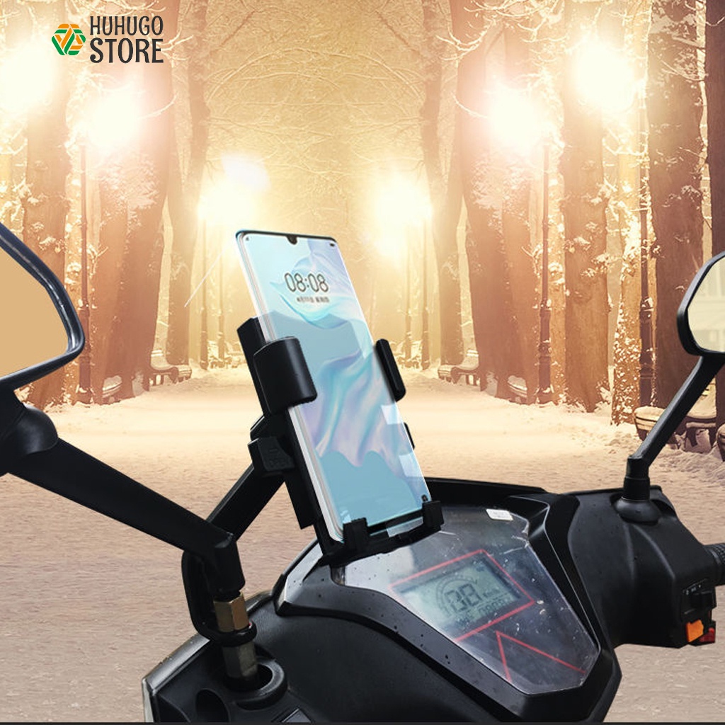 Suporte de carro para bicicleta Gps Moto Universa Fixa Retrovisor / Guidom barato