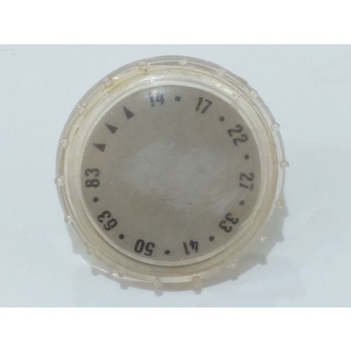 Botão Radio Antigo 48,76mmx6,63mm