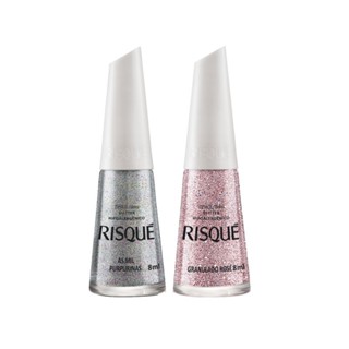 Esmalte Risqué Efeito Glitter Coleção Efeitos em Oferta na Shopee