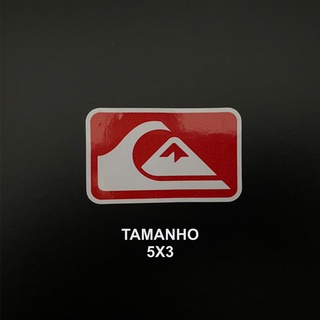 Adesivo Quiksilver Pequeno 5x3 CM