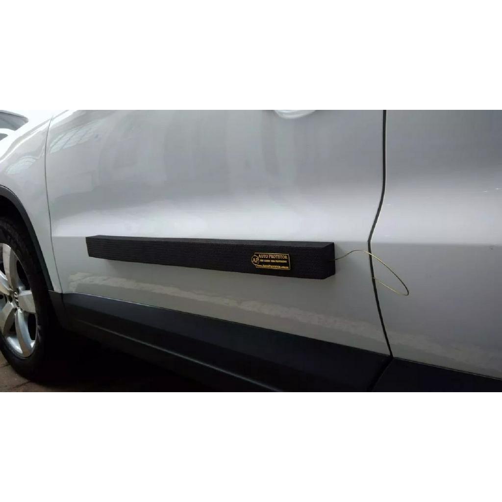 Autoprotetor Friso Protetor Porta Carro - 2 Unidades - Com Cabo - Imã em Oferta na Shopee
