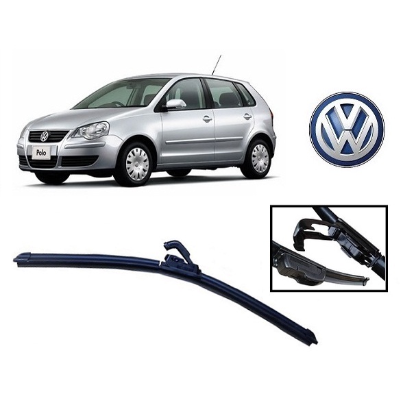 Palheta para Limpador de Parabrisa Traseiro para Volkswagen Polo ano 2003 2004 2005 2006 2007