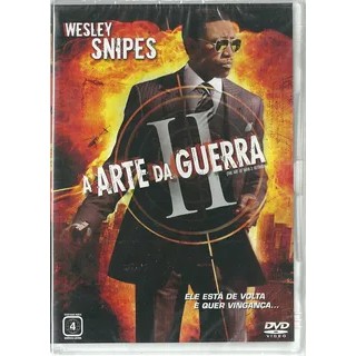 Dvd A Arte Da Guerra 2 - Wesley Snipes - Lacrado