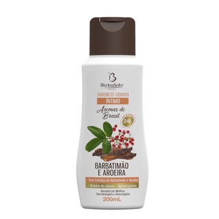 Sabonete Liquido Barbatimão e Aroeira 200ml Bio Instinto