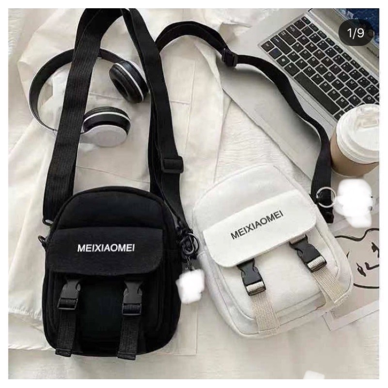 bolsa feminina lona passeio médio MEIXIAOMEI