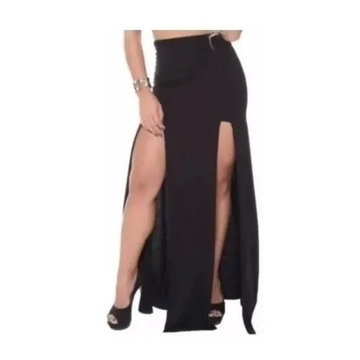 Saia De 2 Fenda Lateral Com Mini Short Blogueiras Panicat em Oferta na Shopee
