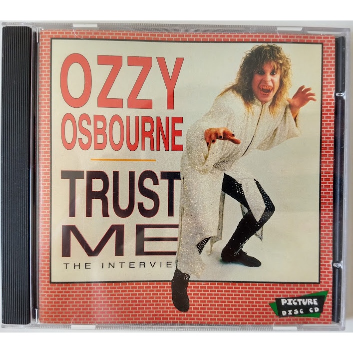 Cd Ozzy Osbourne Trust Me Interview Importado Raridade Original