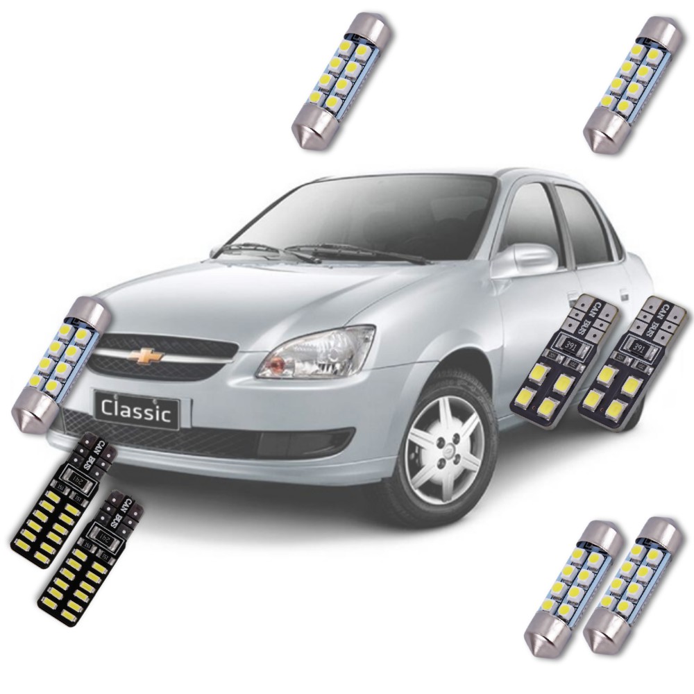 Kit Led Interior Chevrolet Classic Ls 2011 a 2016
