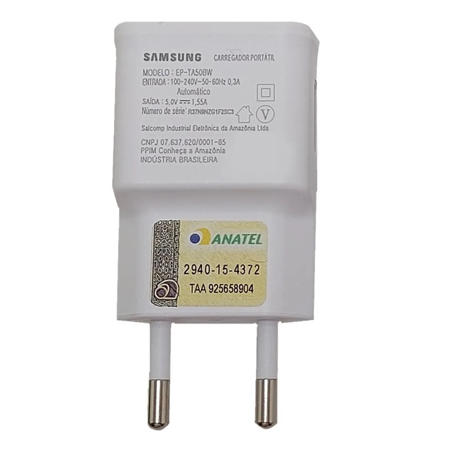 Carregador samsung Tipo C A20 A21S A22 A30 A30S A31 A50 A51 A70 