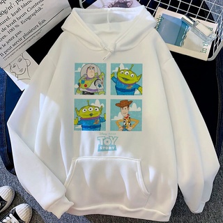 Moletom Canguru Algodão Unissex Com Capuz Toy Story Desenho