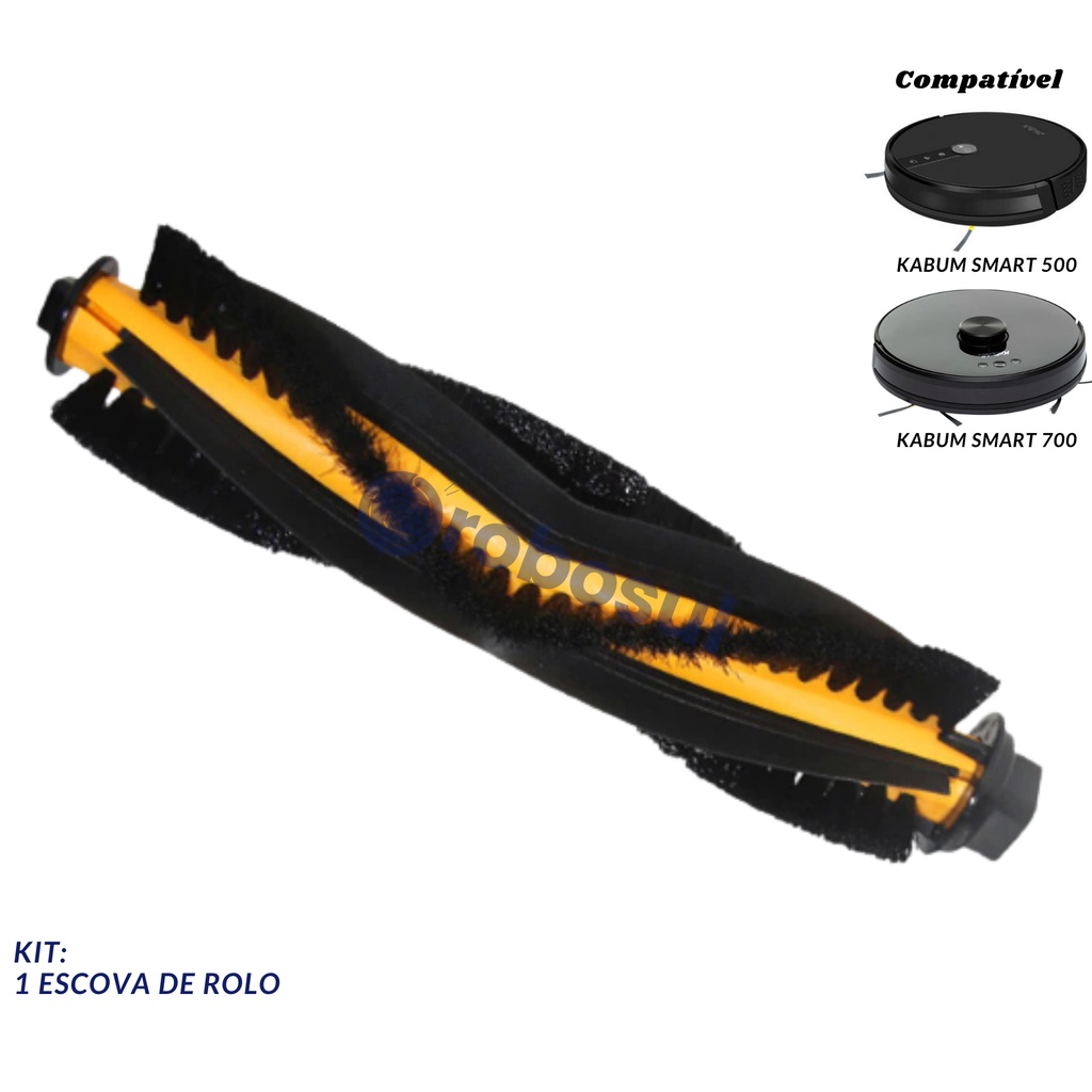 Escova De Rolo Para Robô Aspirador Kabum Smart 500 E 700