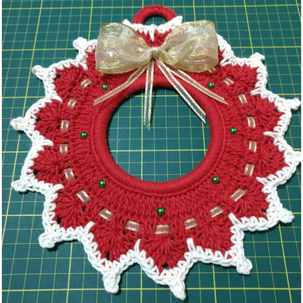 guirlanda natal croche em Promoção na Shopee Brasil 2023