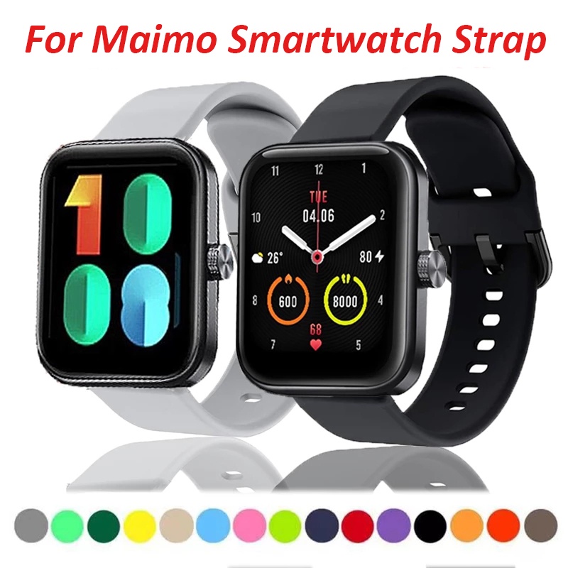 Pulseira De Silicone 23mm De Reposição Para Maimo em Oferta na Shopee