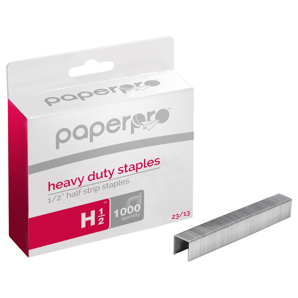 Grampos em aço 23/13 Paper Pro - 1000 unidades