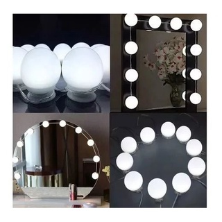 Kit Luz Camarim 3 Cores 10 Lâmpadas Led Auto-colantes(3210)