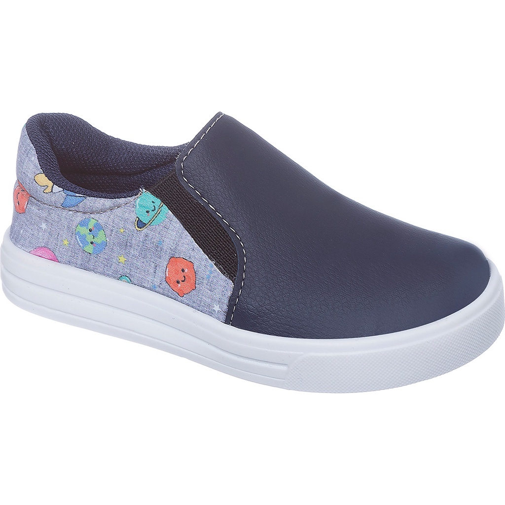 Tenis Infantil Iate Slip On Masculino Menino Casual Lançamento Lindo Sem Cadarço Levíssimo