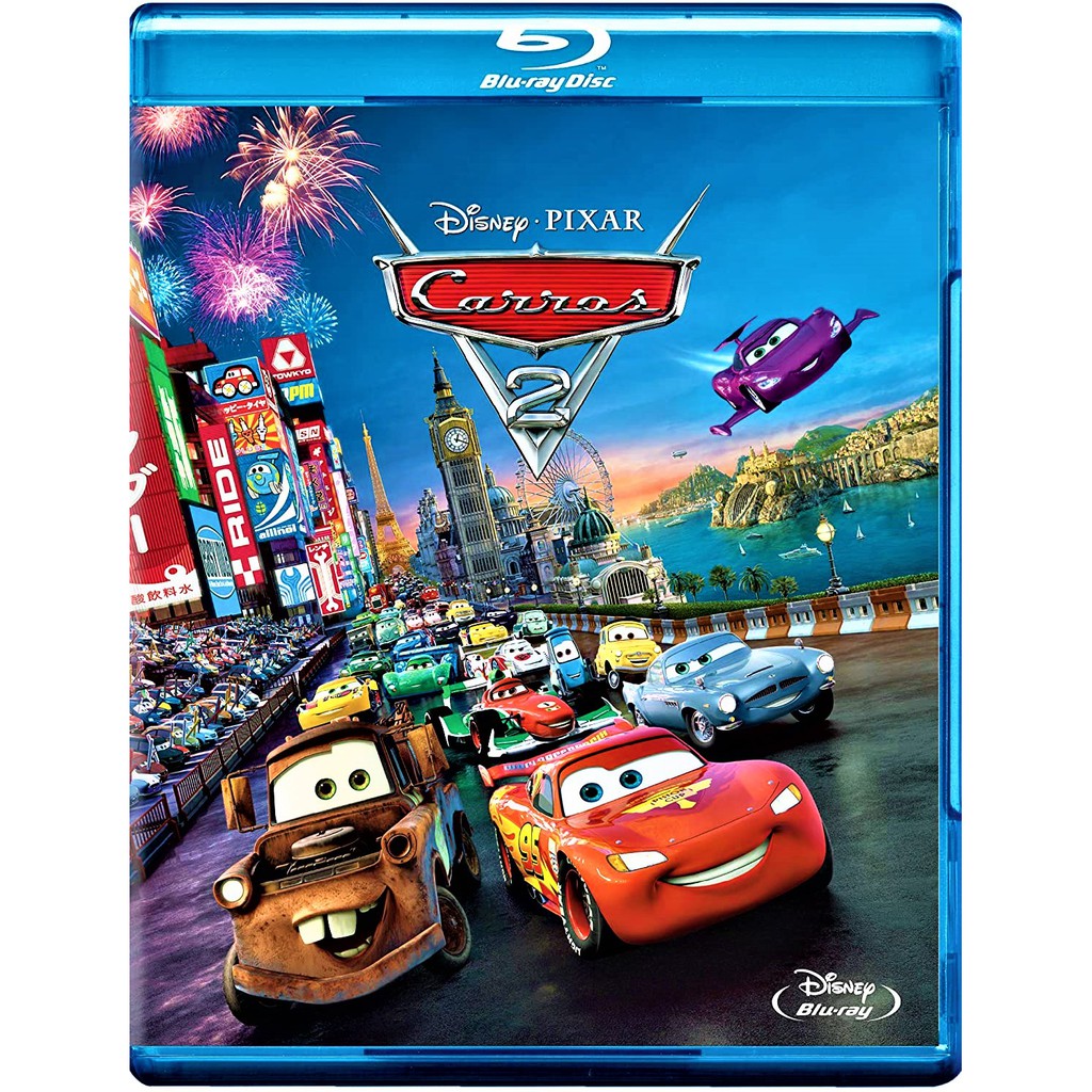 Blu Ray Carros 2 Disney Pixar Dublado E Legendado Original Lacrado Shopee Brasil