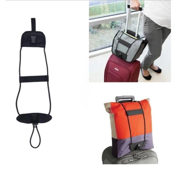Cinta Ajustável Bagagem Alça Elástica Mala Viagem Bag Bungee Comissário Tripulante em Oferta na Shopee