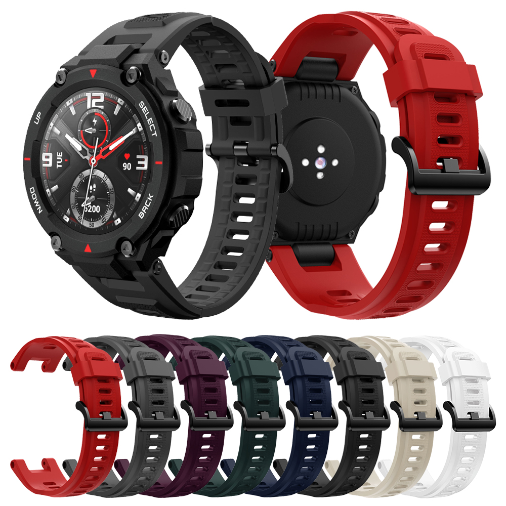 Pulseira De Silicone Para O Relógio Huami Amazfit t-rex Substituição Da