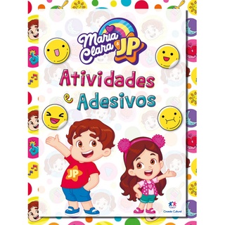 Livro - Maria Clara e JP - Adesivos e atividades