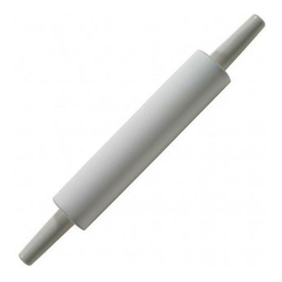 Rolo De Massa Doméstico 39 cm De Plástico Branco Rolo Para Massa Prático Na Cozinha Confeiteiro Super Leve e Resistente
