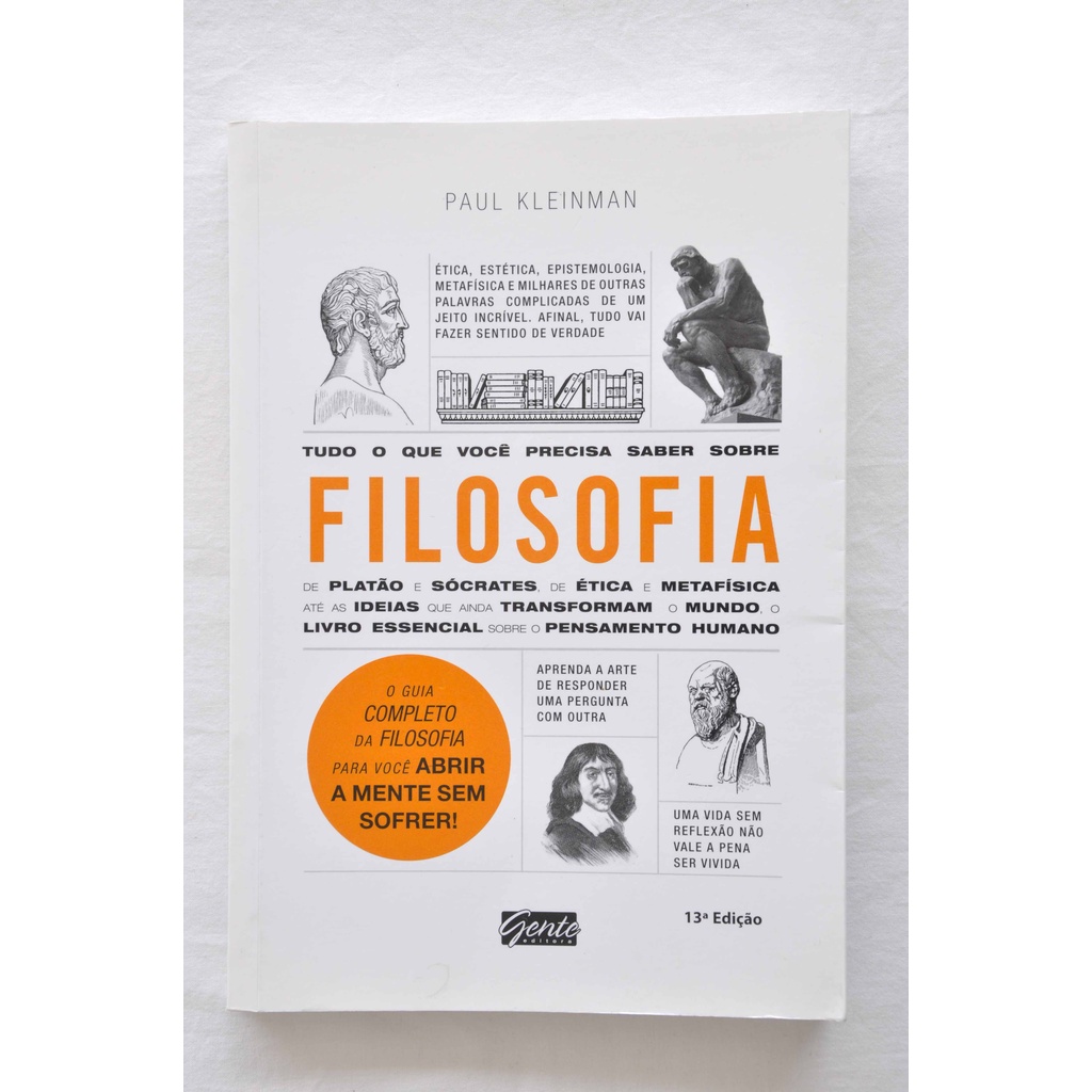 Tudo O Que Você Precisa Saber Sobre Filosofia Paul Kleinman Ed Gente Shopee Brasil 0046