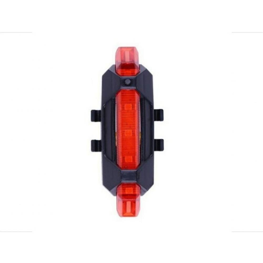 Lanterna Bike Led Recarregável Forte Sinalizador Bicicleta Traseira Forte Ciclista Ciclismo USB 4 Modos Uso em Oferta na Shopee