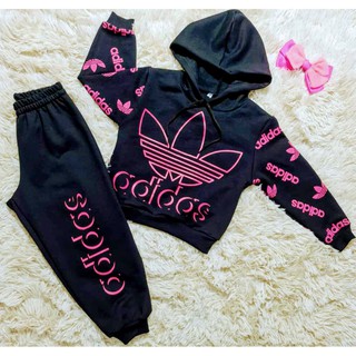 Moletom adidas best sale feminino infantil