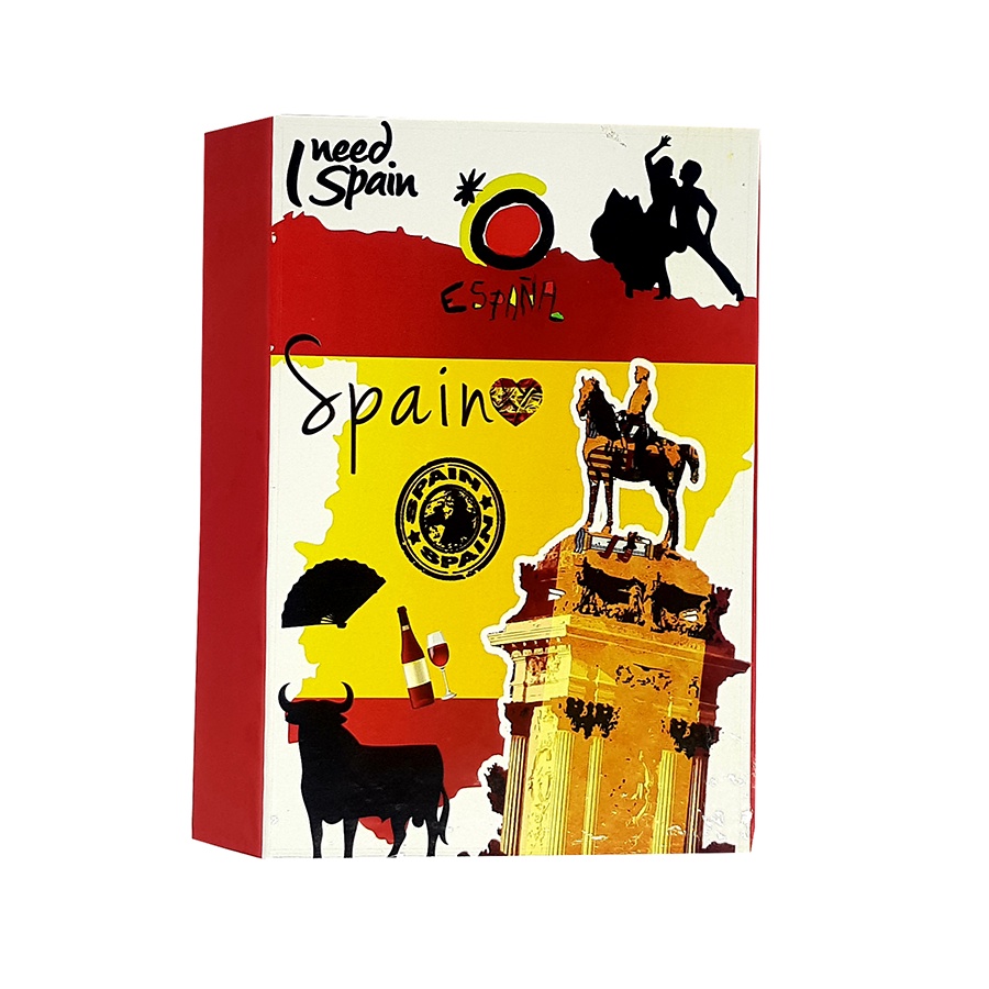 Álbum Livro De Fotos 10x15 200 Para Sua Viagem Da Espanha Touro Paelha Tango