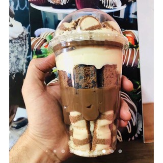 10 Copo Bolha C/tampa Bolha Sem Furo 591 Ml Resistente (21 Oz) ( Chocobraz ) em Oferta na Shopee