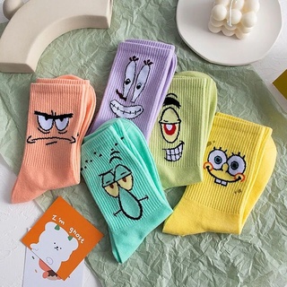 Meias Longas Coloridas Dos Desenhos Animados