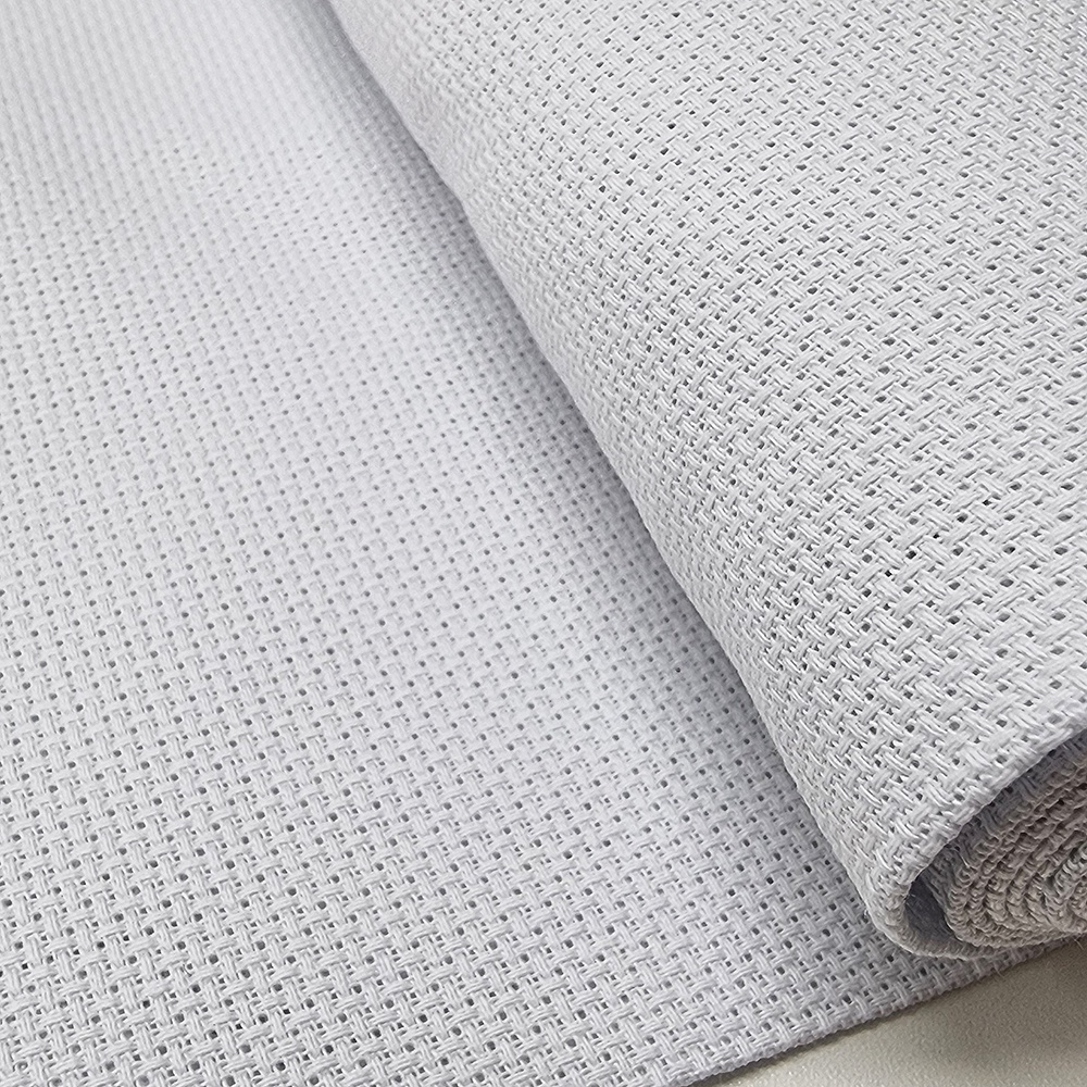 Tecido Etamine Branco p Bordado 100% Algodão 50cm X 1,40mt em Oferta na Shopee
