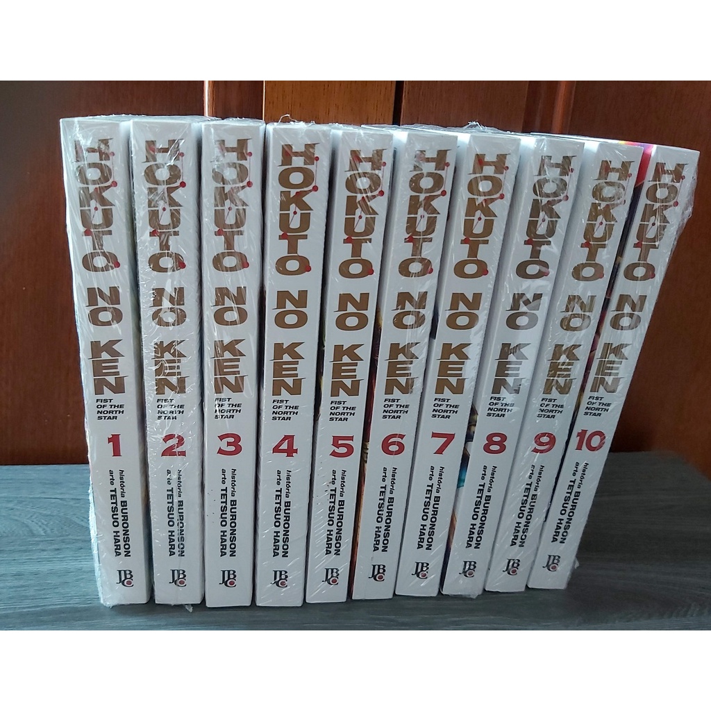 Coleção Hokuto No Ken - 10 Volumes(NOVA/LACRADA)