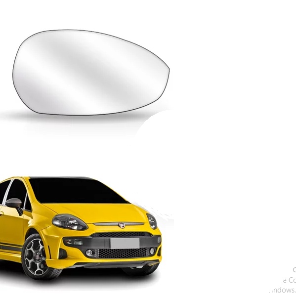 Lente Espelho Com Base Retrovisor Punto Linea 07 08 09 10 11