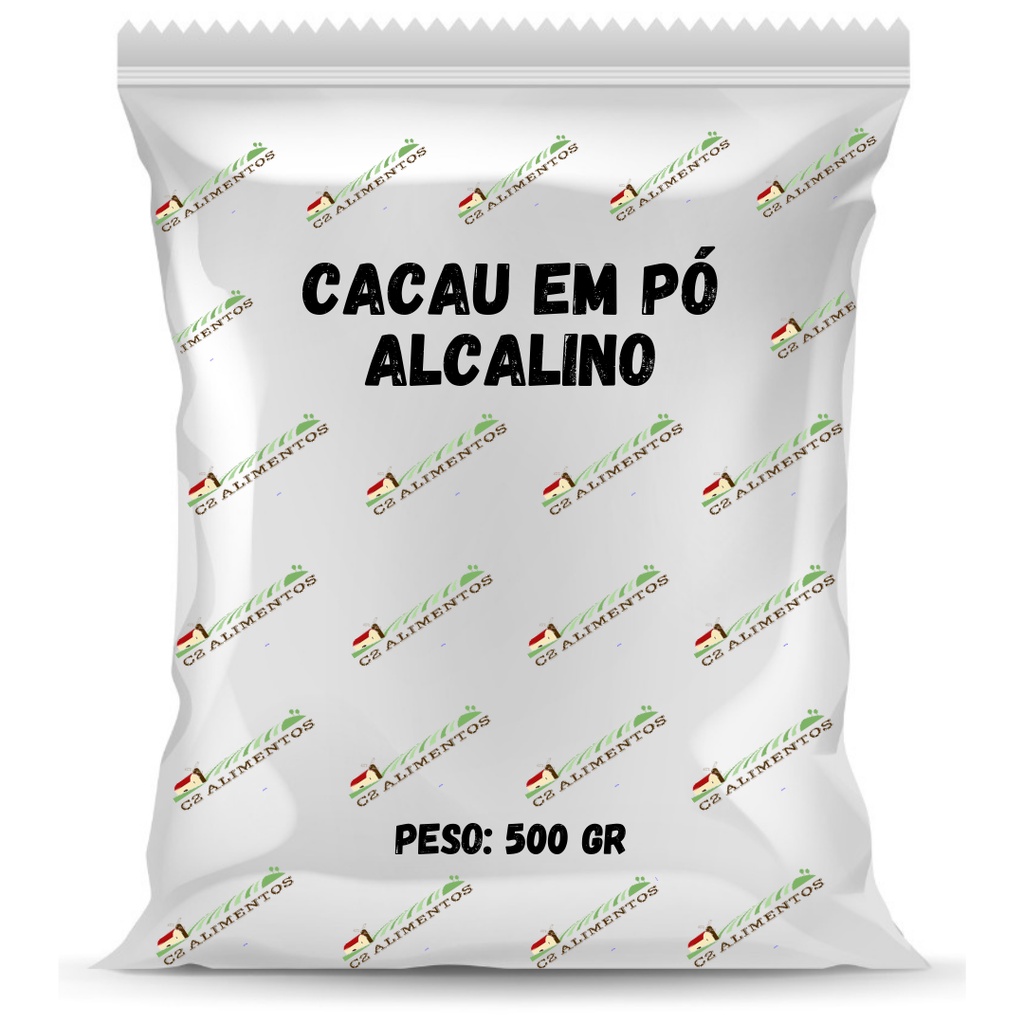 Cacau Alcalino Em Pó - 100% Cacau Premium Low Carb