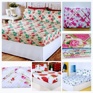 Kit 5 Lençóis Solteiro Elástico + 5 Fronhas Oferta