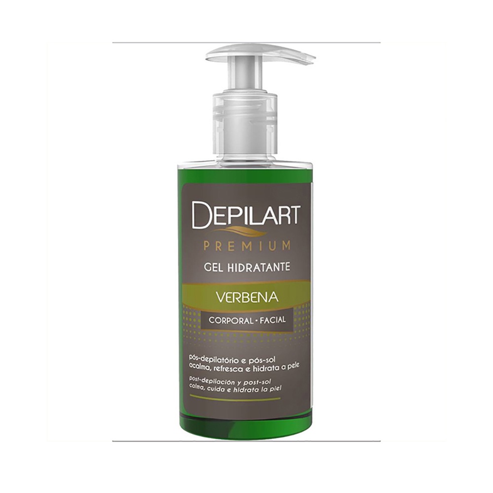 Gel Hidratante Pós Depilatório Verbena 250ml Depilart