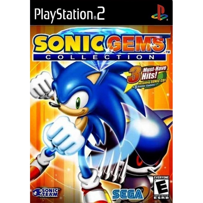 Sonic - Ps2 Coleção - 6 Jogos