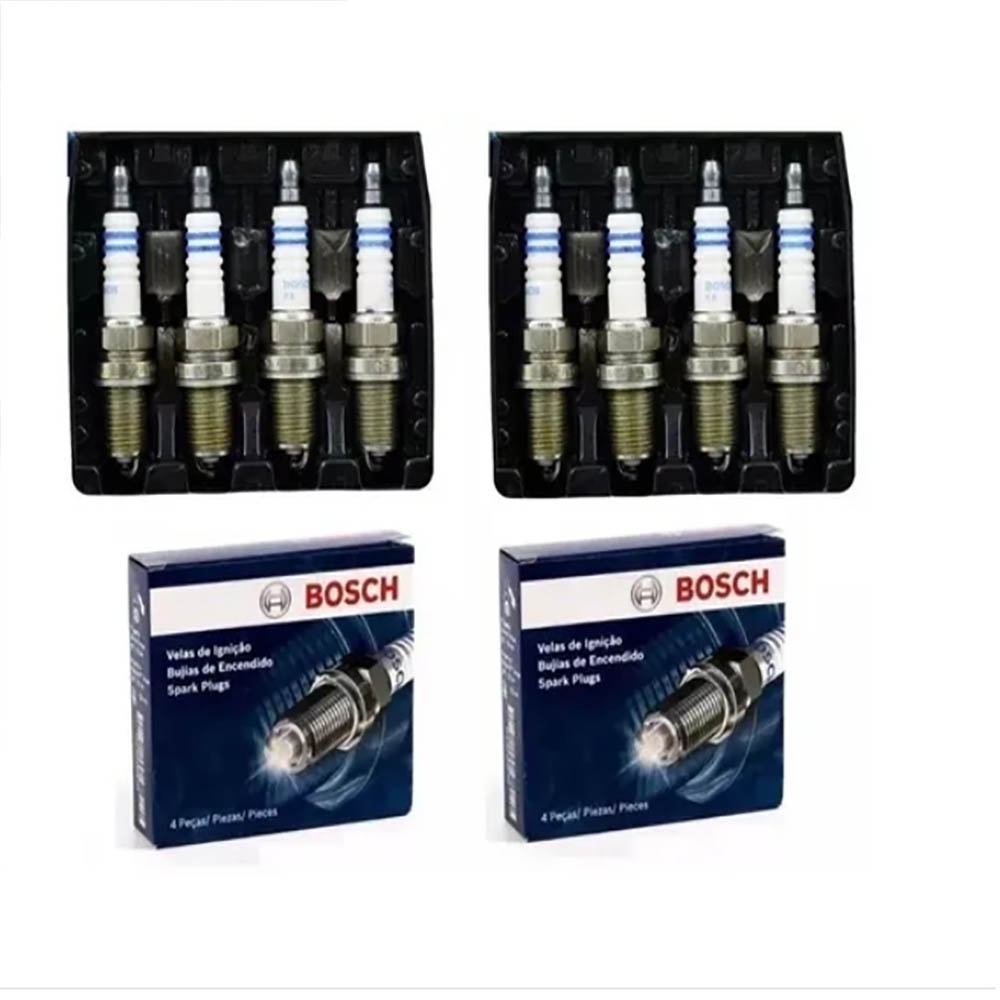 Jogo 8 Vela Honda Fit 1.4 2003 2004 2005 2006 2007 2008 Original Bosch em Oferta na Shopee