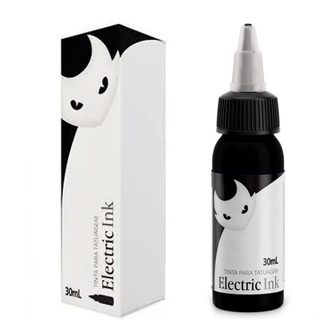 Tinta Tatuagem Electric Ink Preto Tribal 30ml OFERTA RELÂMPAGO em Oferta na Shopee