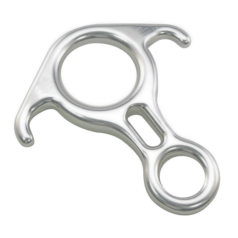 Freio Oito (Freio 8) Resgate 40kN Aluminio UIAA EN Usang Alpimonte