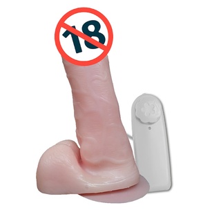 Pênis Grosso Em Silicone Com Ventosa E Vibrador Sexshop Sex Shop