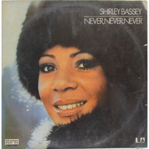 Lp  Shirley Bassey - Never,never, Never  - Se104