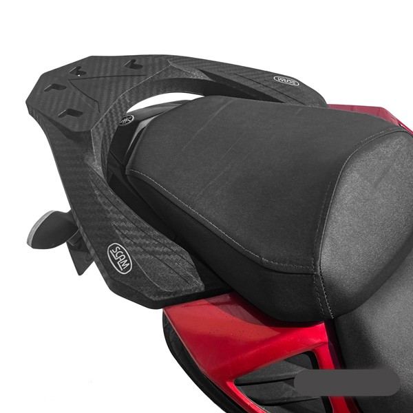 Suporte Baú Bauleto Traseiro Fiber Force Yamaha Fazer 250 FZ25 / 2018 a 2026 - Original Scam · foto 2
