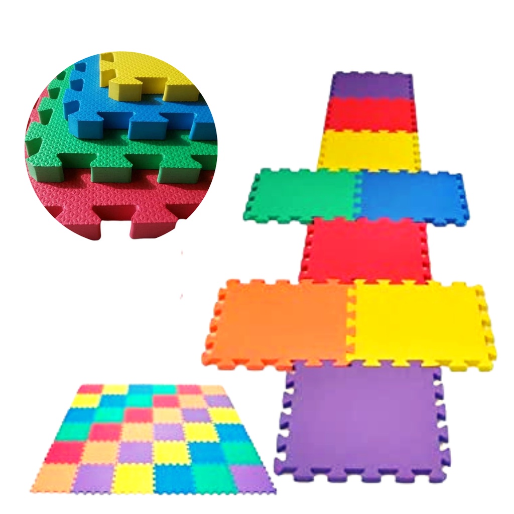 10 UN TAPETE TATAME 50X50-10MM-TATAME ANTIDERRAPANTE ALTO IMPACTO-