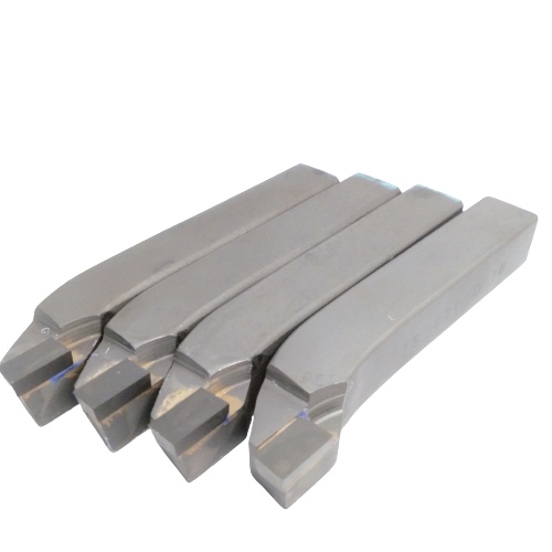 KIT 4  Ferramentas Soldada Para Torno Mecânico ISO 6  Q20 P30 Direita Usinagem Aço Ligas