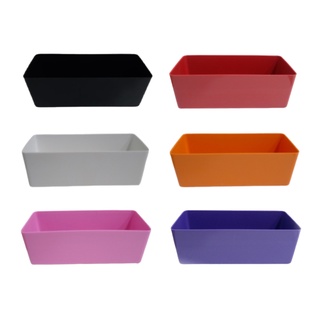 Vaso Decorativo Mini Floreira 20,5cm X 8,5cm X 7,5cm Para plantas pequenas Diversas Cores Disponíveis