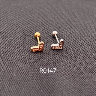Piercing de tragus Cartilagem ,orelha /Cruz / Coração / Helix / 316 Aço cirúrgico Brincos