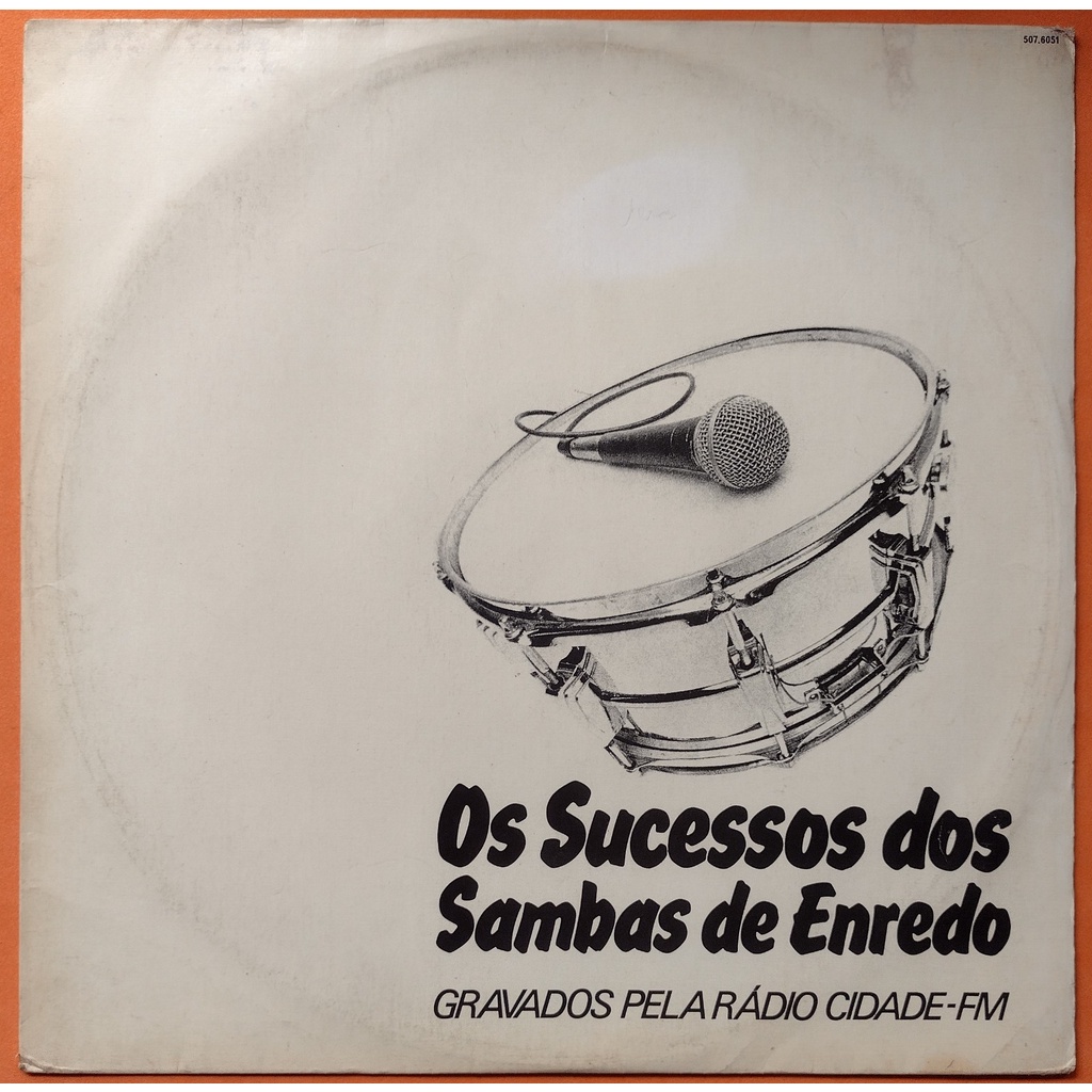 Lp Os Sucessos Dos Sambas De Enredo Rádio Cidade 1984 Vinil