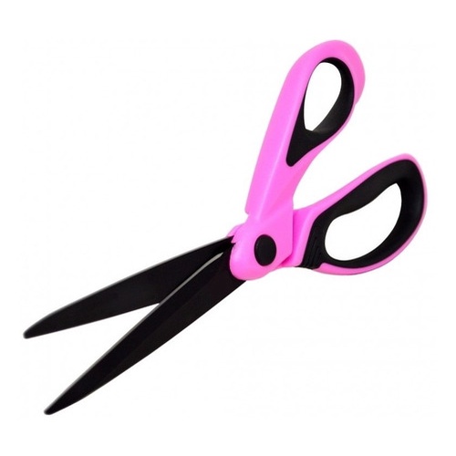 Tesoura Titânio Emborrachada Multiuso Costura Profissional em Oferta na Shopee